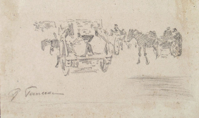 Ruggero Panerai, horse carts